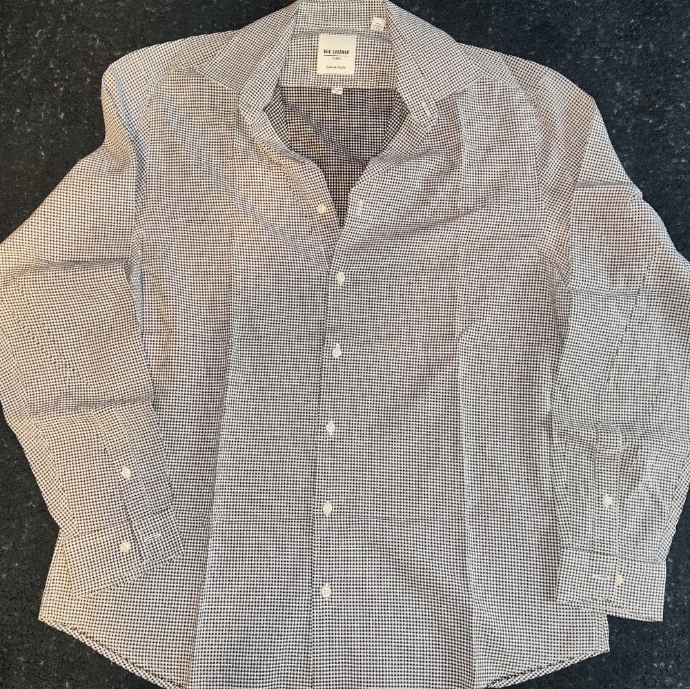 Ben Sherman Button Down Checkered Shirt